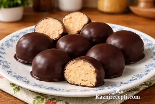 čoko gombice od pudinga