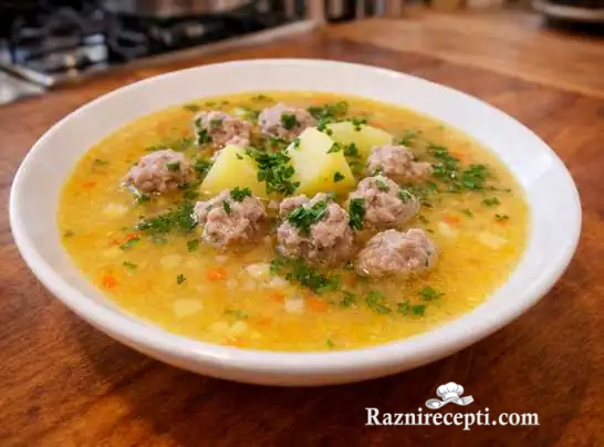 čorba sa ćuftama
