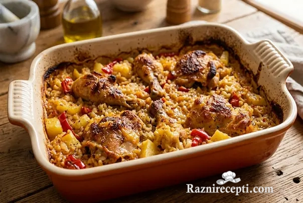 đuveč sa pilećim batacima