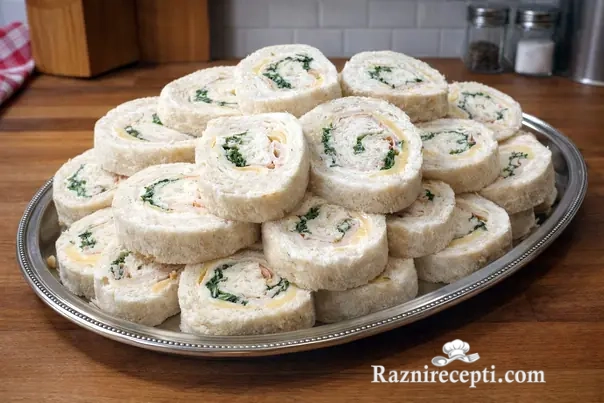 hladni rolat sa šunkom i sirom