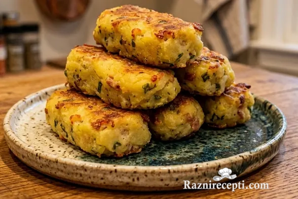 kroketi sa krompirom i šunkom