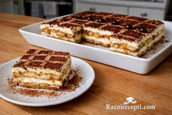 tiramisu torta 30 minuta