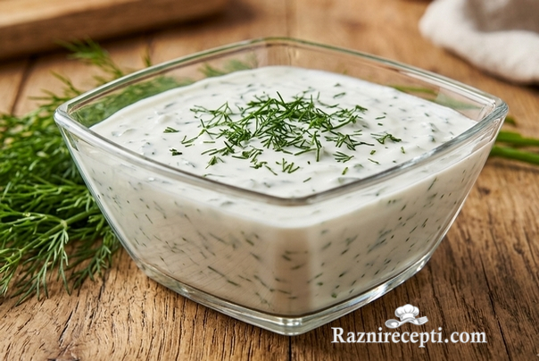 Mlečni sos sa mirođijom
