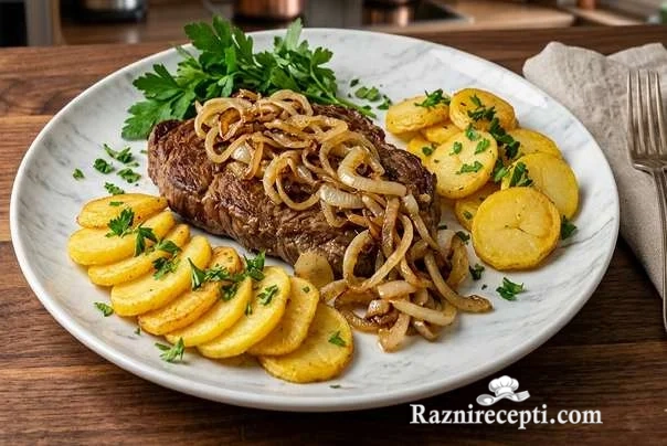 Teleća rozbratna sa krompirom