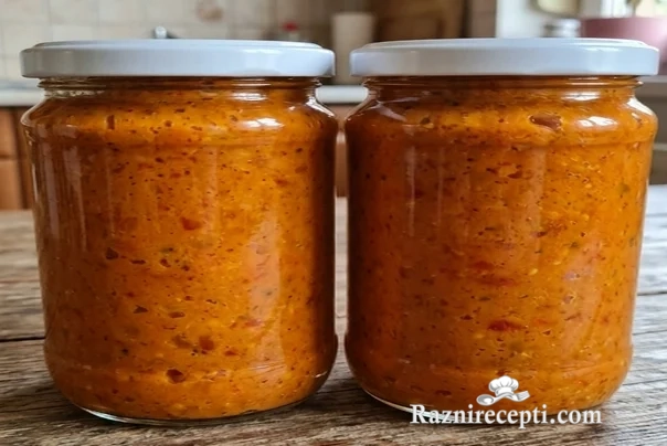 Ajvar od šargarepe i paprike