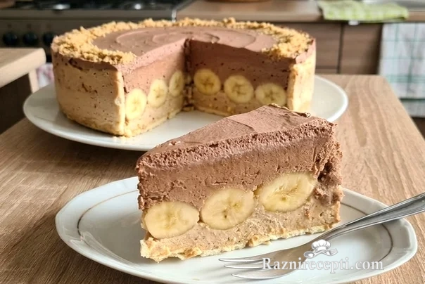 Brza torta sa bananama