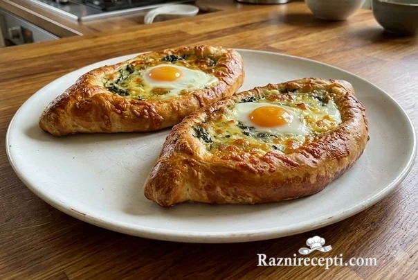 Domaći hačapuri sa kačkavaljem