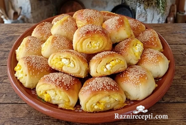 Kupus kiflice sa sirom