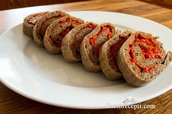 LCHF rolat sa ajvarom