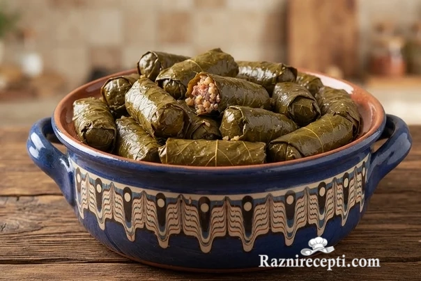 Sarme od vinove loze (lozovog lista)