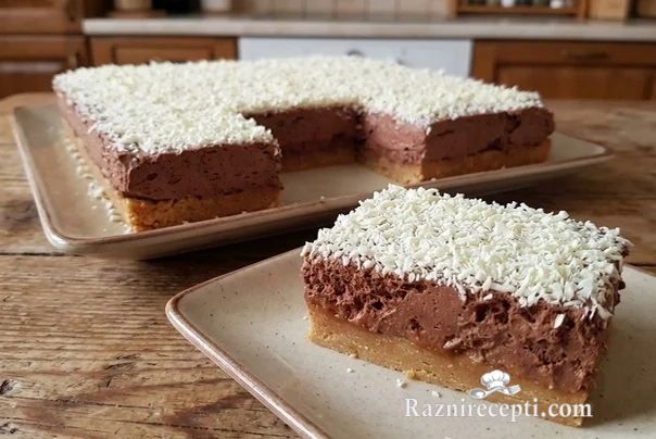 Brza čokoladna krem torta sa plazmom