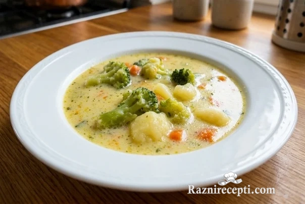 Čorba od krompira i brokolija
