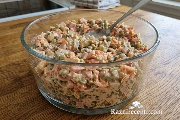 Krompir salata Oho-Boho sa šunkom