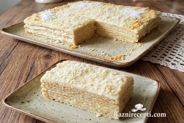 Rozen torta sa kokosom i plazmom