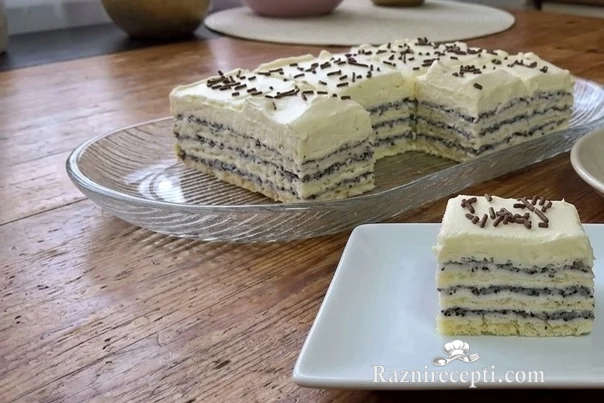Brza Rozen torta sa makom