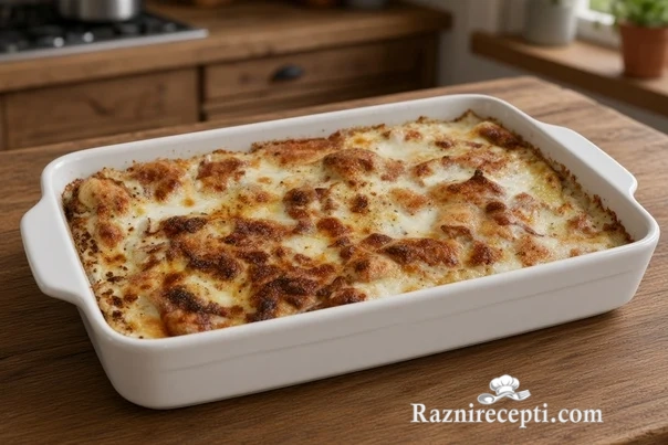 Carbonara krompir sa piletinom