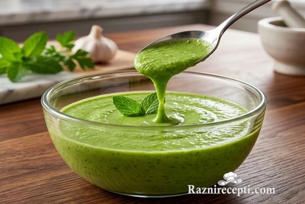 Veganski umak od spanaća