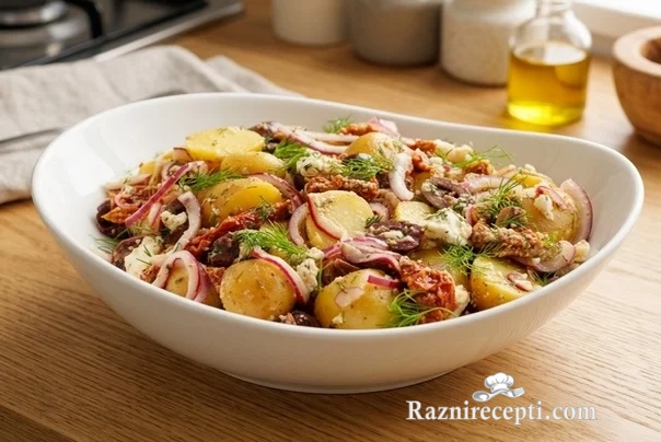 grčka salata od krompira sa sirom