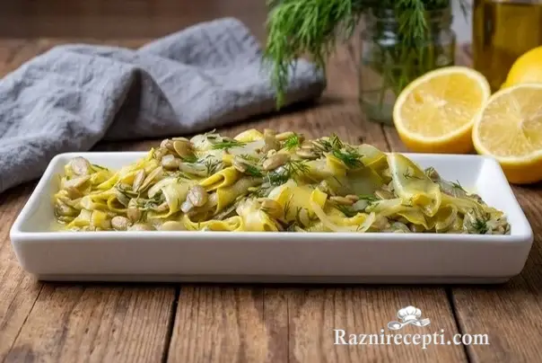 Turska salata od tikvica
