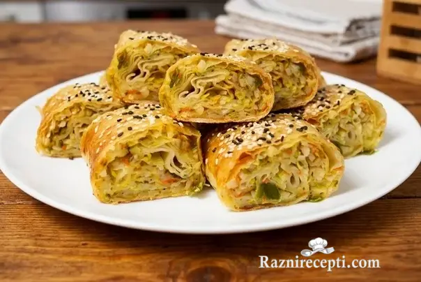 posna pita od praziluka
